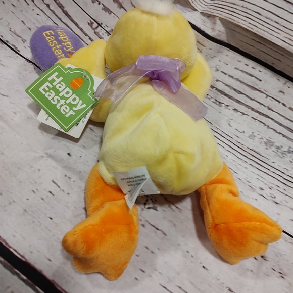 Easter Duck Plush With Egg Walmart NWT - Picture 3 of 5